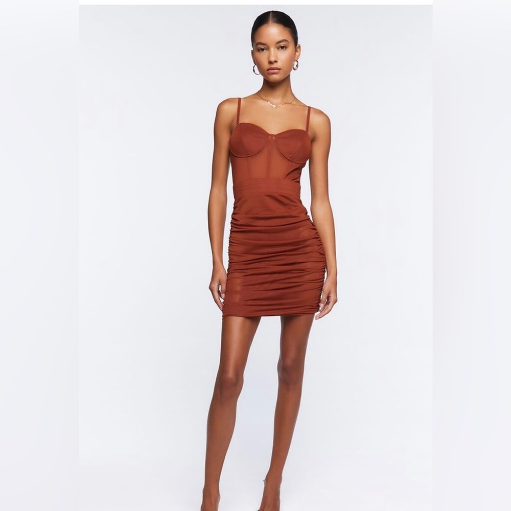 🔥NWT!🔥 Not available in store or online! Mesh Bustier Mini Dress